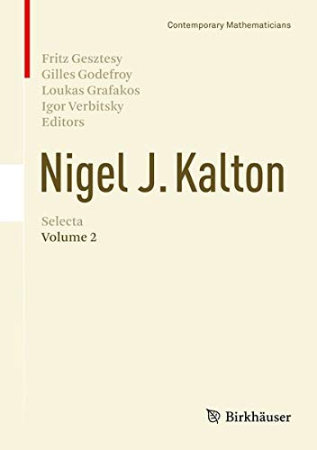 Buy Nigel J. Kalton Selecta — BookShops.in
