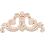 Applique intagliata ad angolo: con pregevole fattura, bella ed elegante, questa applique in legno intagliato è un grazioso decoro per la casa, applique per mobili