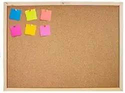 Quadro Mural Aviso de Cortiça 60x45cm Moldura Madeira - Cortiarte