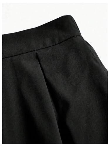 GORGLITTER Women's Flowy Maxi Skirt Pleated High Waist A Line Long Skirts Work Business Trendy Outfits 20253