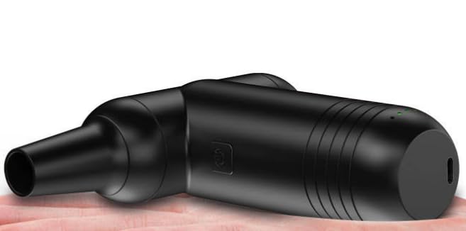 K9413B - Limpiador eléctrico de mano para eliminar el polvo con plumero de aire sin cable, color negro