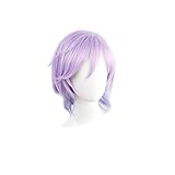 Cnstone グラデーション コスプレウイッグ エペル・フェルミエ 風 耐熱ウィッグ フルウィッグ グラデーション色 ハロウィン仮装 文化祭 お祭り 学園祭 コスチューム ウィッグスタンド＋ネット付