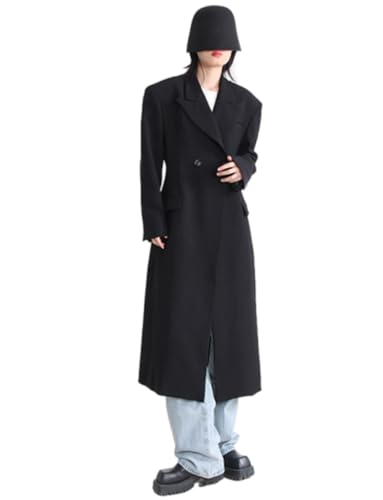 Veste de costume femme long blazer chic pour le bureau et vos sorties citadines
