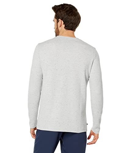 TravisMathew Cloud Waffle Crew Heather Light Grey XL2