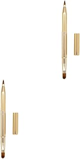 WOONEKY 2 unids cepillo de labios de doble pu...