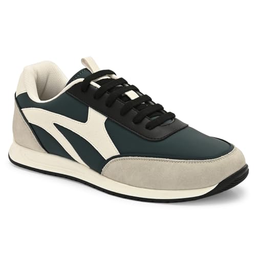 Image of Cruiser Men's Sneakers | Cushioned Insole Comfortable Shoes | Trendy & Stylish Modern Sneakers | Durable TPR Sole Casual Walking Footwear (2663)