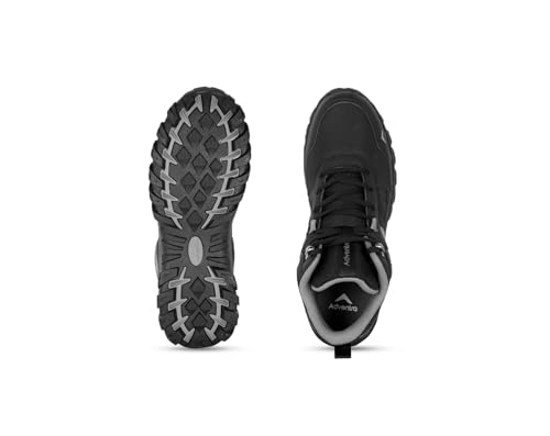 Image of Men Mid Ankle Hiking Shoe | Anti-Skid Rubber Sole | Lowland Hiking and Mid Mountain Trails | EH900