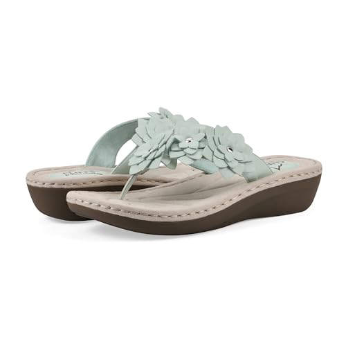 Image of CLIFFS BY WHITE MOUNTAIN Women's Content Floral Sandal