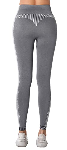 Color Cosplayer Women High Waist Yoga Pants Honeycomb Leggings Ruched Butt Tummy Control Booty Bubble Workout Running Tights thumb #2