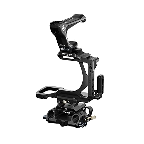 TILTA Half Camera Cage Pro Kit Compatible with Sony A7R V with Compact NATO Top Handle, LWS Baseplate Adapter Type III