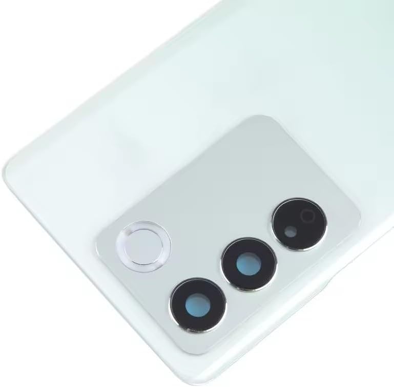 for vivo V27 / V27 Pro – Compatible Replacement Battery Back Cover Rear Housing Case with Camera Lens (Green)