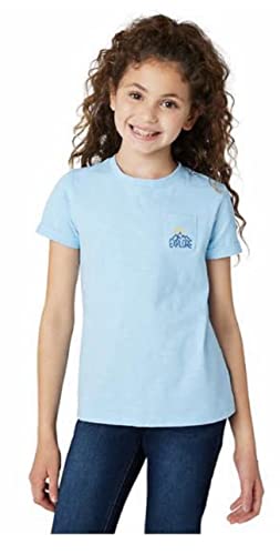 Eddie Bauer Youth Girl's 3 Pack Short Sleeve T-Shirts (as1, Alpha, s, Regular, Pastal Lilac, Small(7/8))4