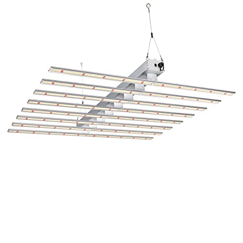 Enlfjoss JC Series 4000W LED Grow Light,LED Plant Growth Light, Commercial Grow Light, Longer Service Life, White Lights Grow Lamp for Hydroponic, Greenhouse, Grow Tent, Veg&Flower