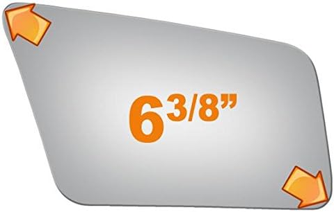 Burco 2411 Passenger Side Replacement Mirror Glass for 1979-1986 FORD MUSTANG, 1979-1986 MERCURY CAPRI