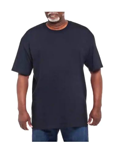 Kirkland Men's Crew Neck White T-Shirts Pack of 6, Black, XX-Large3