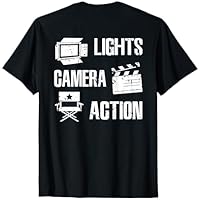 Director de Cine Cineasta Cineasta Videógraf Camiseta