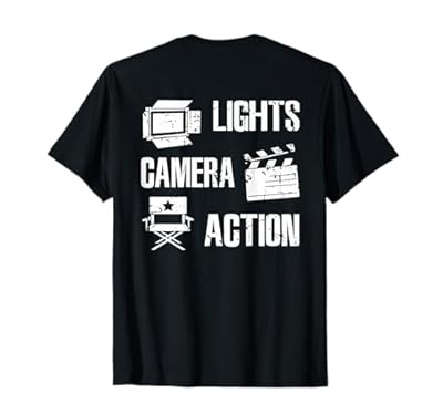 Director de Cine Cineasta Cineasta Videógraf Camiseta | Ya disponible en tu tienda friki favorita! En mundofriki.es!