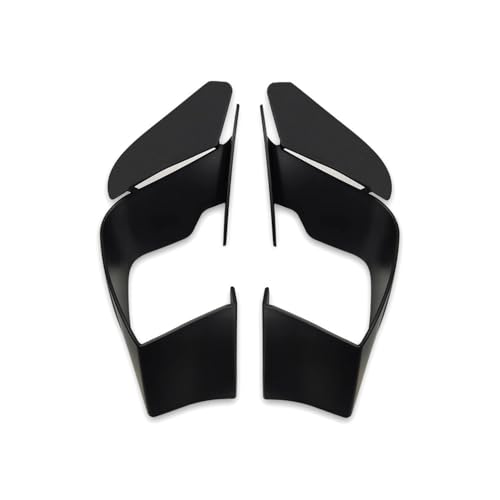 Aileron avant de moto pour BMW S1000RR 2015-2018 avec carénages et ailes latérales sport noires