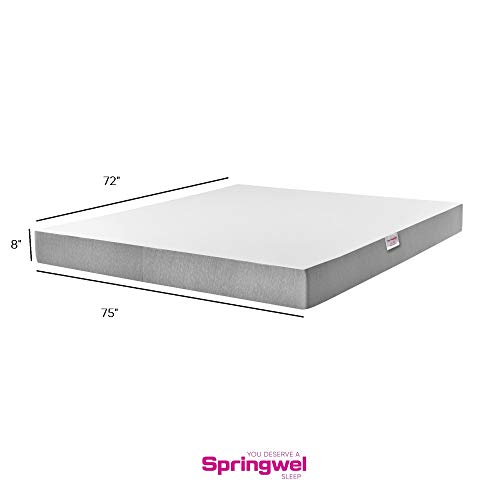 Image of Springwel Orthopedic Memory Foam Mattress, King Bed Size (75x72x8)