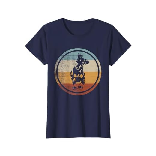 Retro Vintage Dog Design Manchester Terrier T-Shirt