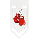 Azeeda 141mm 'Boxhandschuhe' Riesige Plastik Büroklammer (CC00042554)