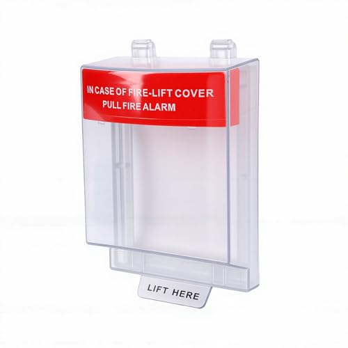 Cubierta impermeable para estación de alarma contra incendios y protector transparente al aire libre 3