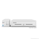 Star Micronics TSP143III USB Receipt Printer and Epsilont 13' by 13' Mini Cash Drawer 4 Bill 5 Coin Compatible with Square