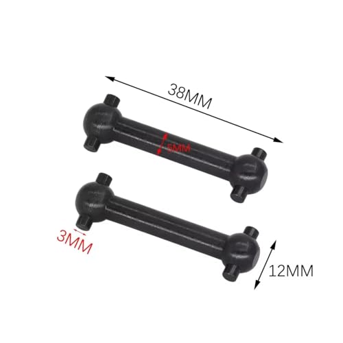 Joint tasse Tamiya TT01 TT02 en acier de haute précision pour RC 1/10 - 3