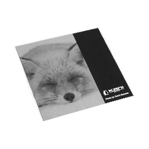KANI クリーニングクロス レンズクロス 「Taichi Kozawa Model」 17×17cm 洗濯可能 メンテナンス用品 極細繊維 マイクロファイバー ポリエステル製 818294