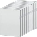 MARKQ Clear File, A4 Plastic Transparent Folders L-Type For Documents, Paper Storage School, Office Supplies (Pack of 12)