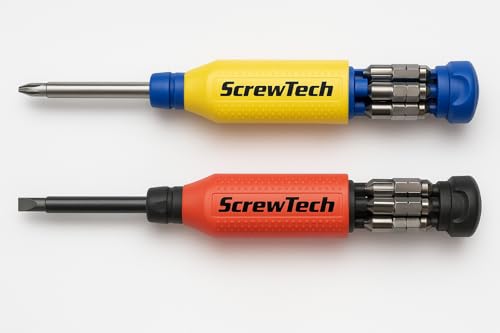 Alfa Tools 30-in-1 Ultimate Quick Change Driver & Tamperproof Security Bit Kit – Stainless Steel Multi-Bit Screwdriver Set