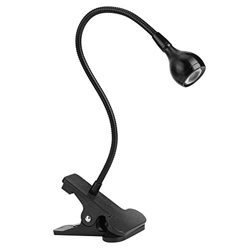 La Mejor Recopilación de Lampara clip - solo los mejores. 46 Yosoo Abrazadera LED, Clip de Abrazadera Flexible USB en lámpara de Noche de mesita de Noche con luz de Escritorio LED para Estudio de Lectura,Lámparas de Escritorio