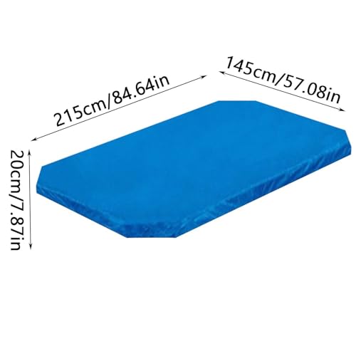 Bâche de piscine extérieure rectangulaire imperméable et pliable - 6