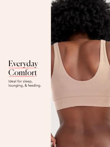 Image of HATCH The Dream Feed Nursing & Sleep Bra, Stretchy & Wireless with Crossover Pull-Down Design for Breastfeeding