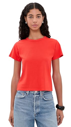 Leset Womens The Margo Tee Cerise XL