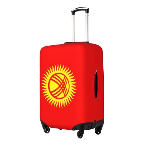 Flag of Kyrgyzstan Travel Luggage Cover Suitable for 18-32 Inch luggage2