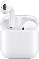 Airpots Cuffie Bluetooth,Auricolari Bluetooth 5.3,in ear Auricolare senza fili con HD HiFi Stereo Microfoni e Controllo Touch,ipx7 Impermeabili Air Buds Pods per IOS/Android/AirPods/Samsung/Huawei