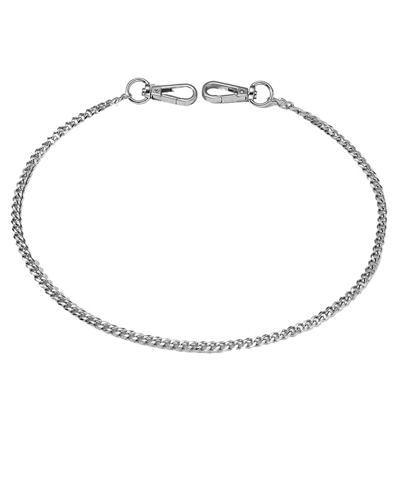 Heavy Duty Side Pant Chain, Punk Jean And Trousers Chain | Stainless Steel Silver | Jean Accessories for Men, Women & Boys |-image-30