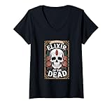 Day Of The Dead Skull Elixir Roses