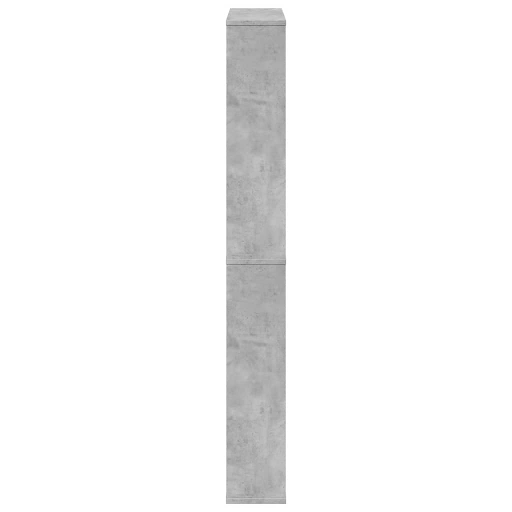 Generisch Zapatero con espejo, 4 compartimentos, color gris hormigón, 63 x 17 x 134 cm, moderno zapatero con compartimentos basculantes de madera, ideal para pasillo y salón