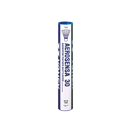 YONEX AeroSensa-30 Volants de Badminton en Plume d'oie - Douzaine, Size- Speed - 3/78 / Medium