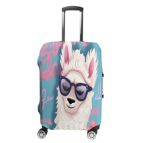 Cool Liama Travel Luggage Cover Washable Anti-scratch Suitcase Protector Dustproof Protective Cover Case for Wheeled Luggage Fits 19-32 Inch Luggage