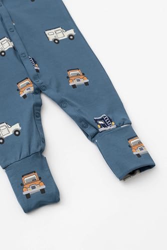 Image of monica + andy On the Go Baby One Piece, 100% Organic Baby Clothes for Girls & Boys, Sizes For Preemie, Newborn, & Infant