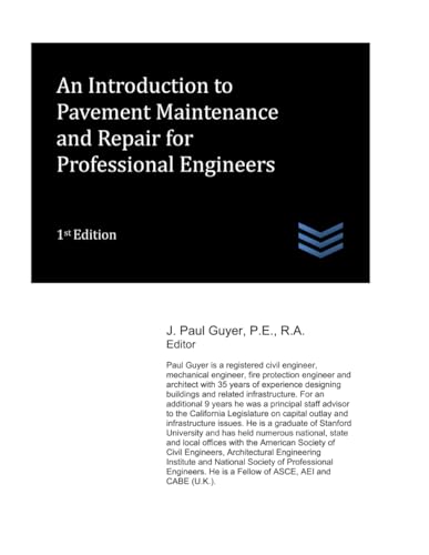 An Introduction to Pavement Maintenance and Repair for Professional Engineers (Street and Highway Engineering)