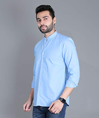 Image of FIFTH ANFOLD Men's Striped Slim Fit Shirt