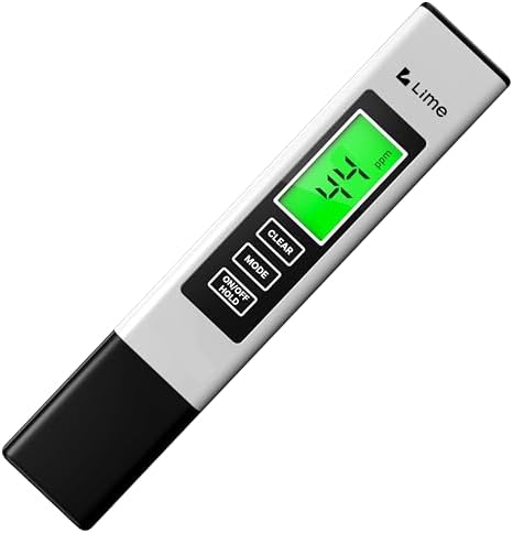Professional Water Tester for Drinking Water - Accurate TDS Meter Digital Water Tester (0-9999 ppm) - 1 Sec Instant Read
