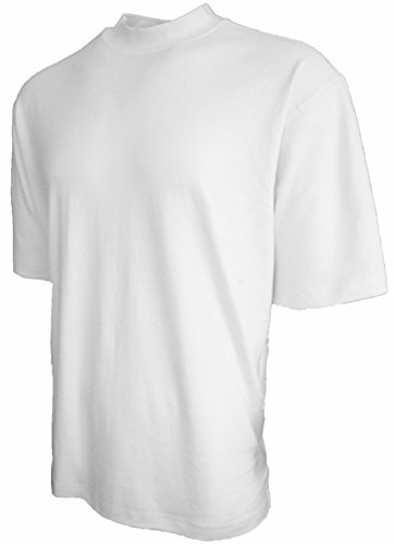 cotton mock turtleneck men's