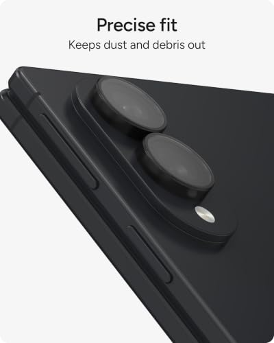 Image of ZAGG Glass Elite Samsung Galaxy Z Fold8 Camera Lens Protector | Anti-Reflective, 5X Stronger Impact & Scratch Resistant Aluminosilicate Glass - Easy Installation, Smudge-Free Surface