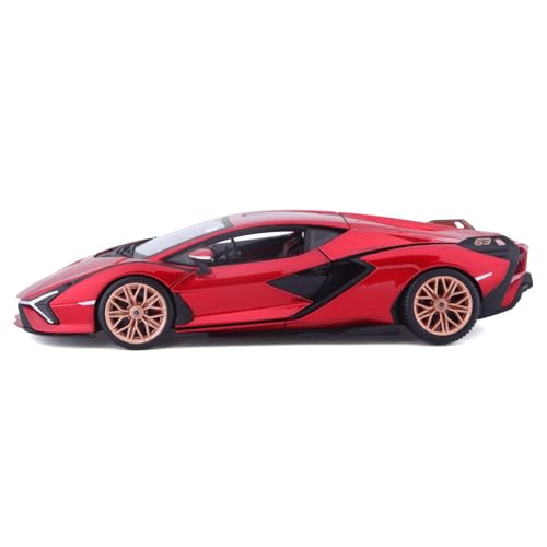 Bburago Lamborghini SIAN FKP 37 Super Car – 1:24 Scale – Incredibly Detailed Die-Cast Replica Collectible Model Vehicle