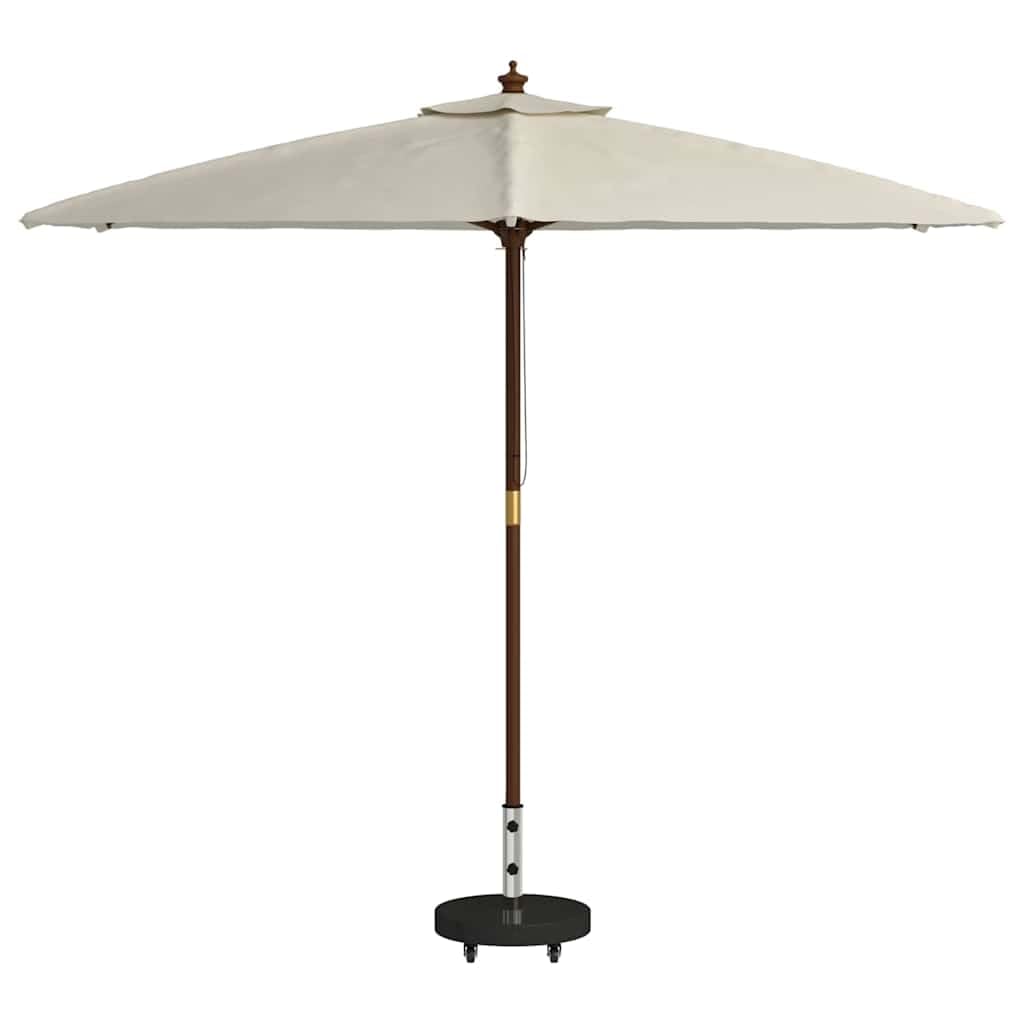 Supporto per ombrellone da 30 kg, nero, in granito e acciaio inox, rotondo, arrotolabile, per balcone, terrazza, giardino, patio, base per ombrellone da mercato e ombrellone, resistente alle